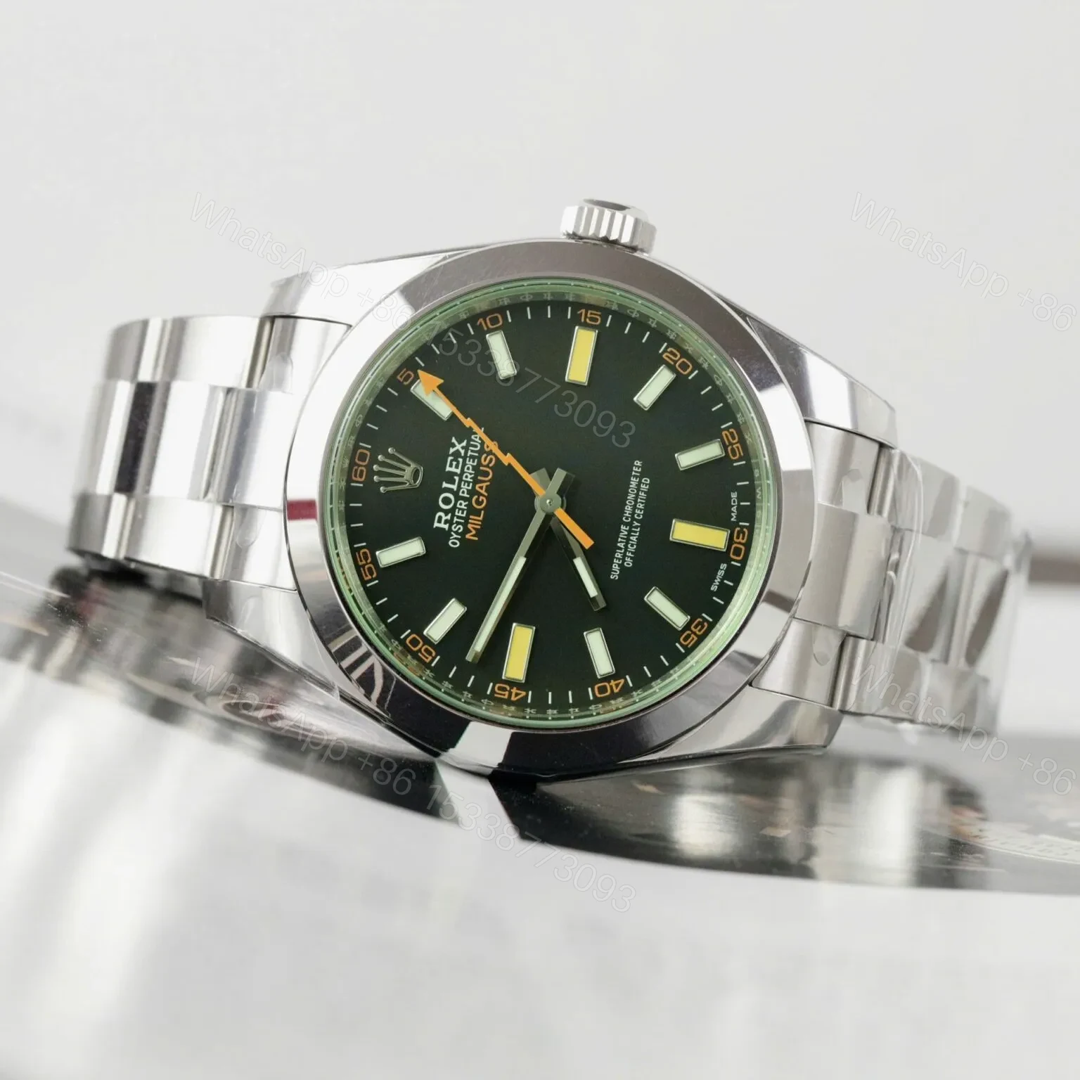 View 12 of Replica Rolex Milgauss Black Dial 116400GV