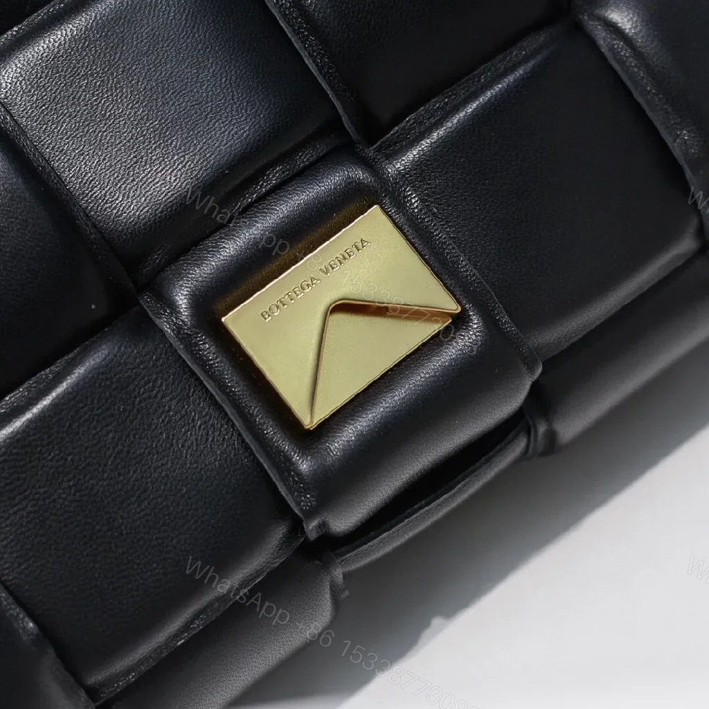 View 7 of Quilted Leather Mini Bag: Quiet Luxury, Black, Crossbody