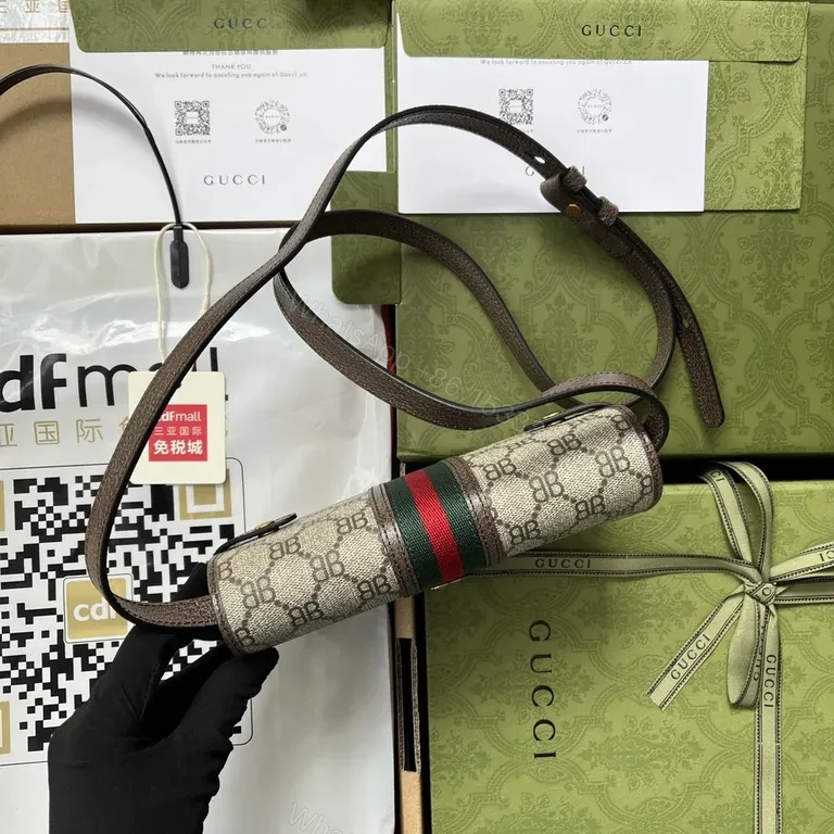 View 8 of G GG Canvas Crossbody â€” Monogram Web, Luxury Everyday Carry