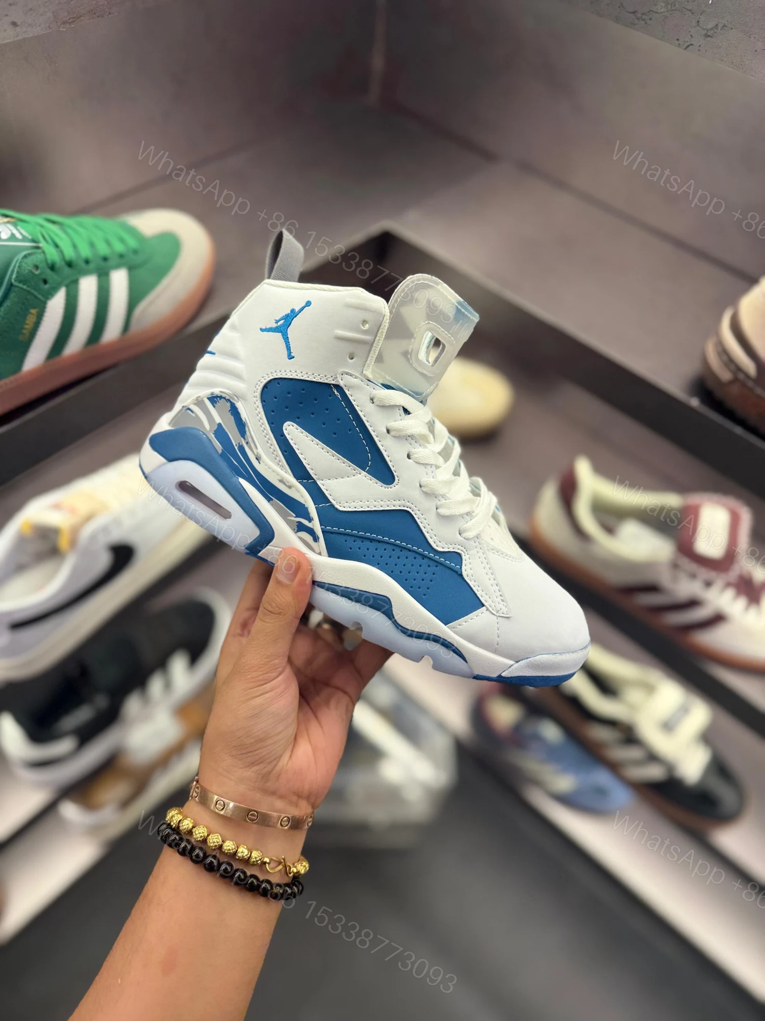 View 2 of First Copy Air Jordans Jumpman MVP Blue