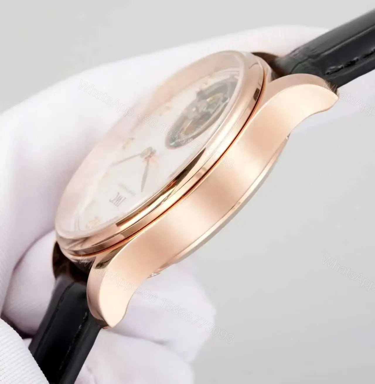 View 6 of IWC Portugieser Hand-Wound Tourbillon Armor Gold / Silver IW5458-01