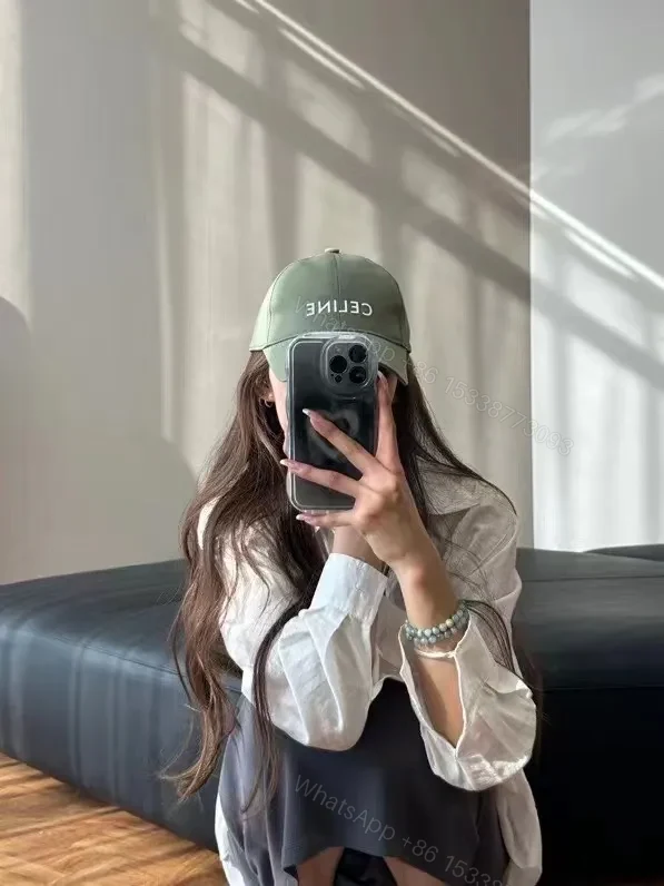 View 5 of Olive Cotton-Blend Cap: Subtle Luxury, All-Day Comfort