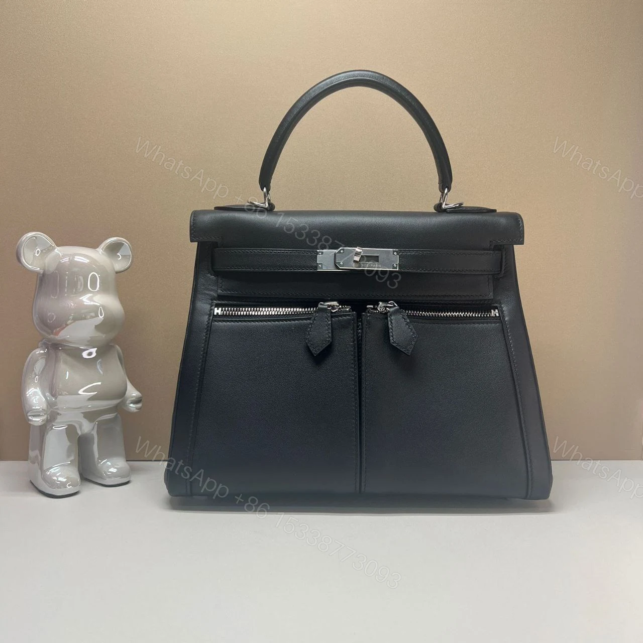 View 3 of hermes kelly lakis 29 single shoulder bag