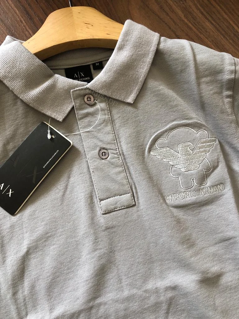 FIRST COPY ARMANI IMPORTED COTTON POLO SUMMER T-SHIRT — view 2