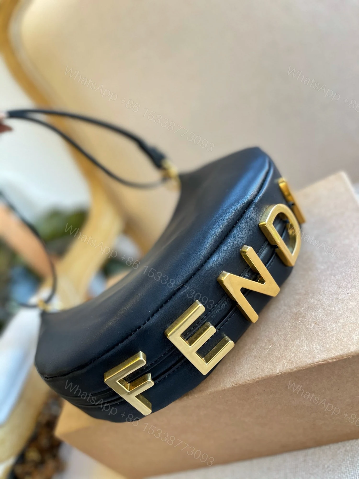 Women Fendi Fendigraphy Small Hobo Bag — view 1