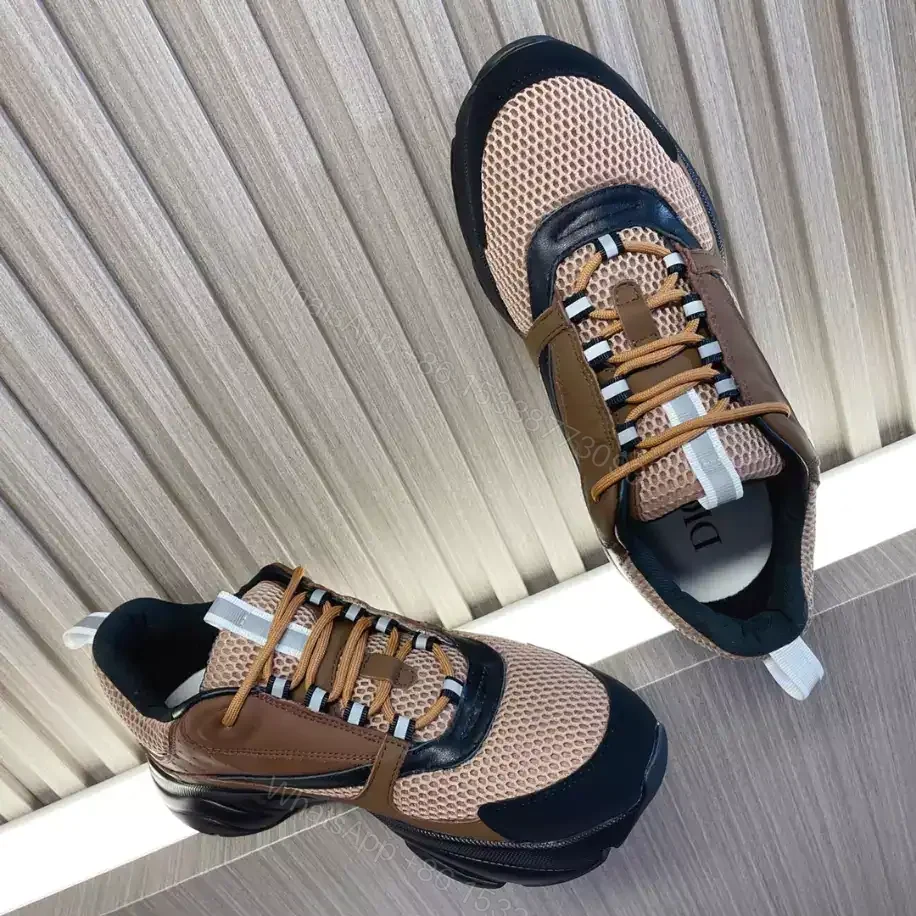 View 6 of B22 SNEAKER TECHNICAL MESH WITH AND CALFSKIN – CD128
