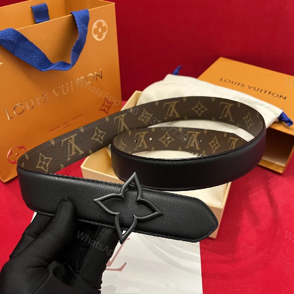View 2 of Monogram Canvas Belt - Ultra Luxe, Premium Hardware, Everyday