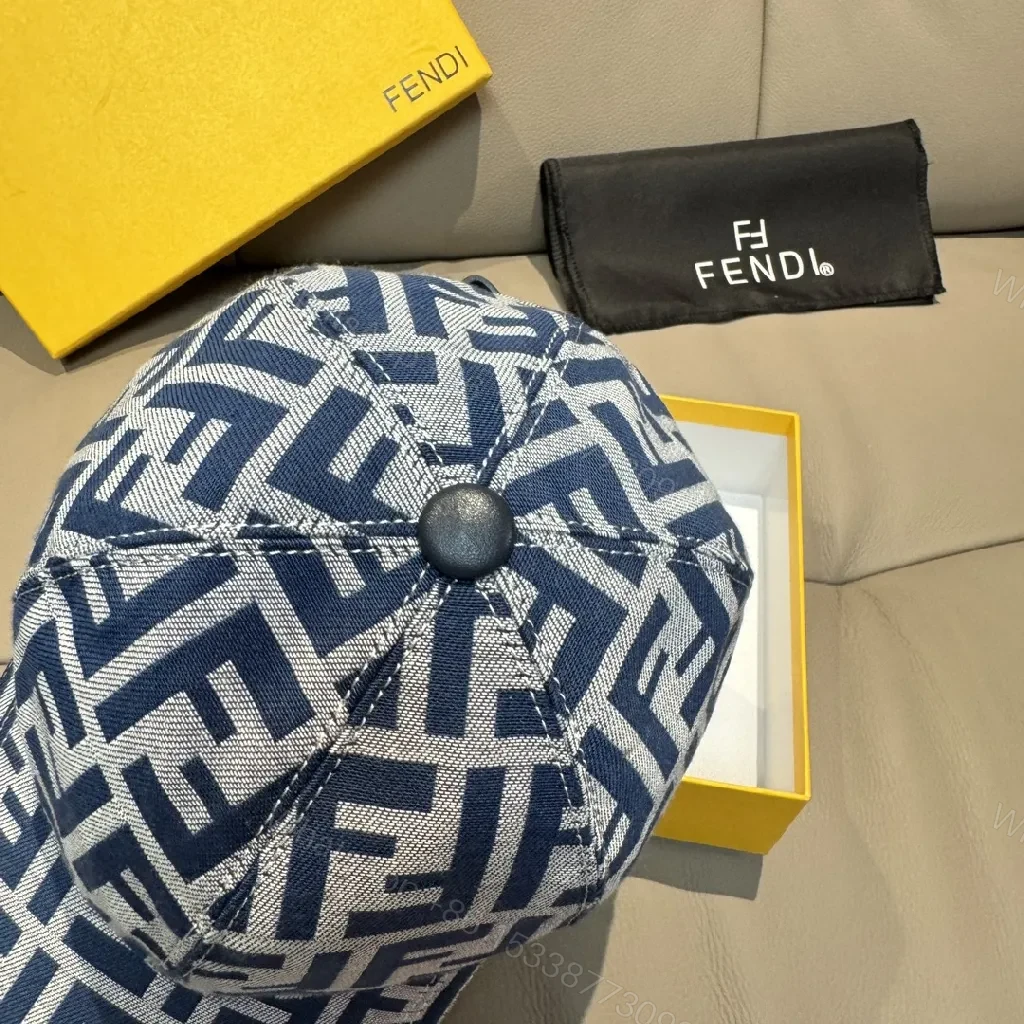 View 2 of Monogram Jacquard Cap: Luxe Streetwear, Structured Comfort