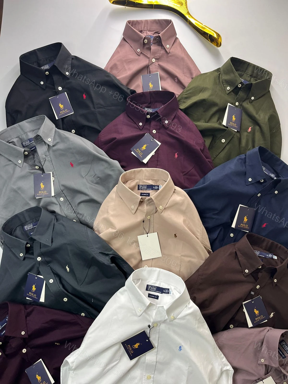 View 7 of FIRST COPY RALPH LAUREN PLAIN SHIRT