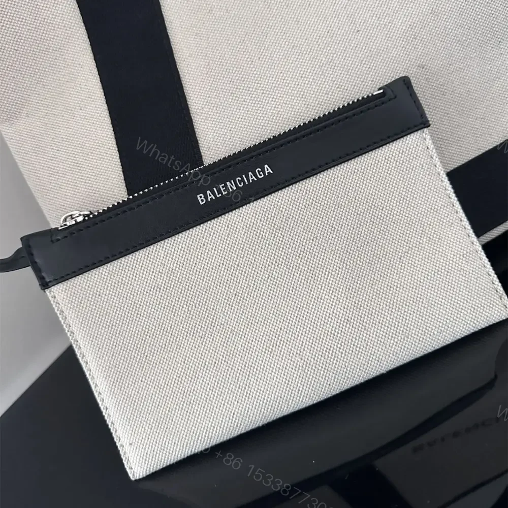 View 9 of 高仿BalenciagaNavyCabas帆布托特包35CM