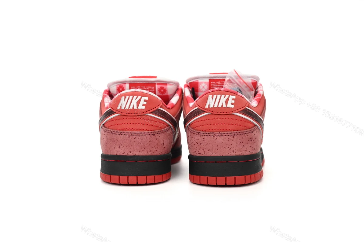 View 4 of Nike SB Dunk Low Concepts Red Lobster 313170-661