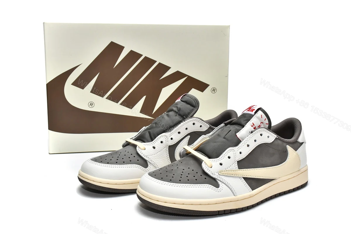 Travis Scott x Air Jordan 1 Low Reverse Mocha DM7866-162(Top version) — view 2