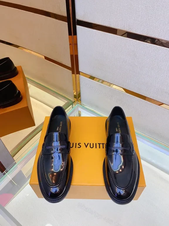 View 7 of Polished Patent Penny Loafers â€” All-Day Comfort, LV Style