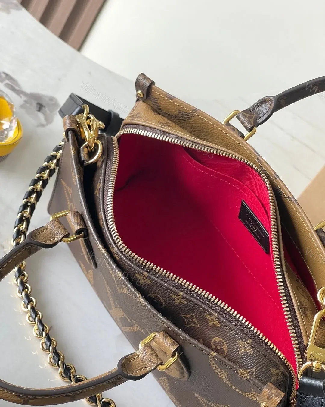 View 8 of LV OnTheGo East West Brown