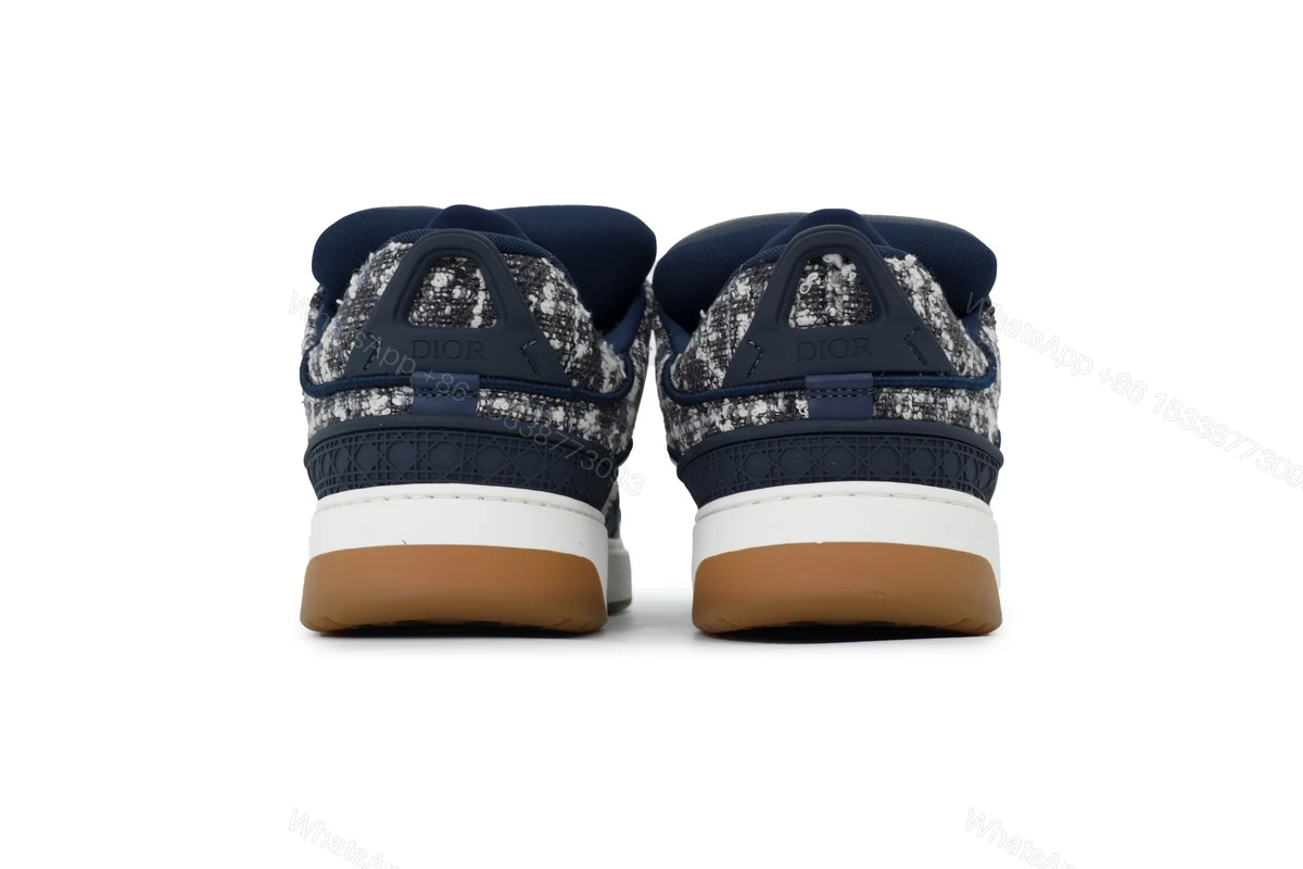 View 2 of Dior B9S Skater Tweed Navy Blue