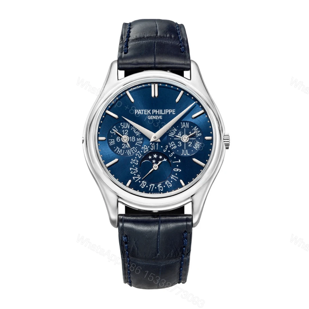 Patek Philippe Grand Complications 5140 Blue Dial Replica — view 1