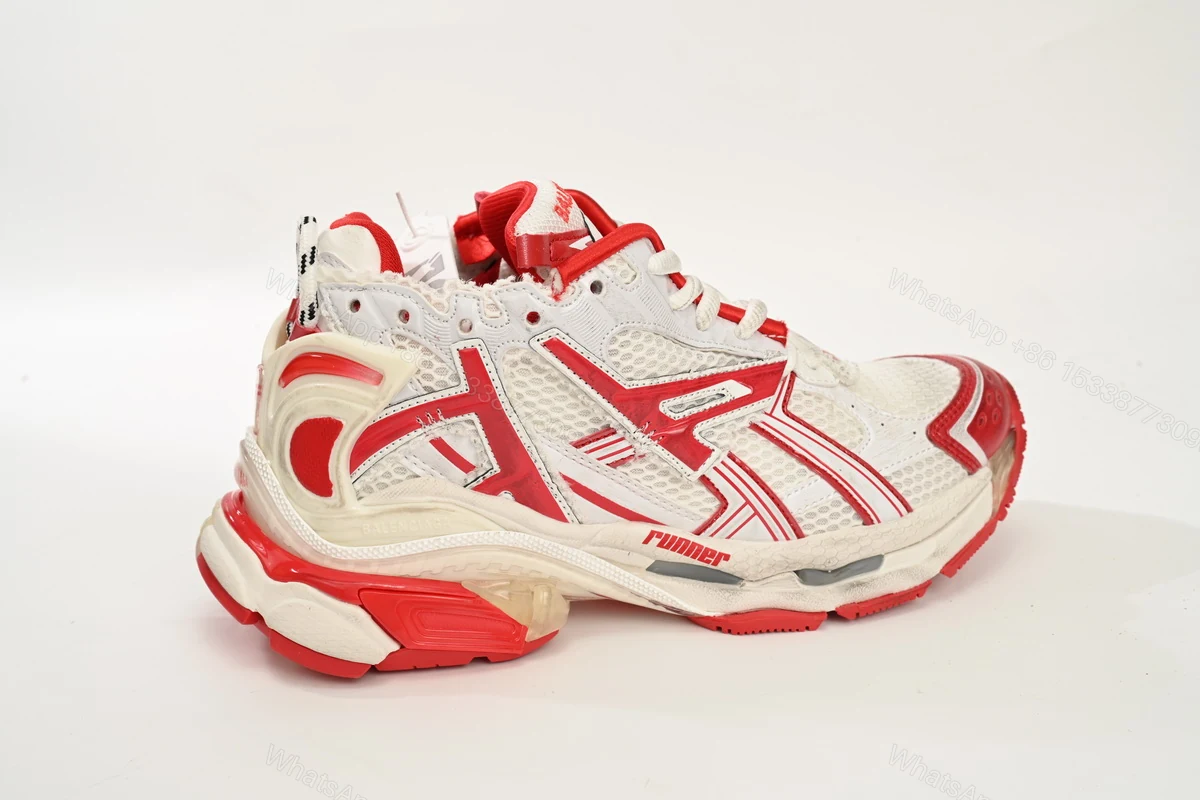 View 9 of Balenciaga Runner Blue White Red 677402 W3RB2 9060