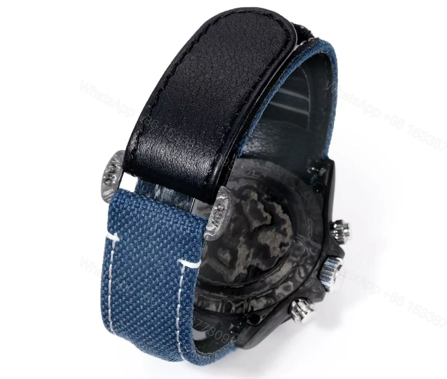 View 2 of DIW Rolex Daytona Carbon Super White Blue