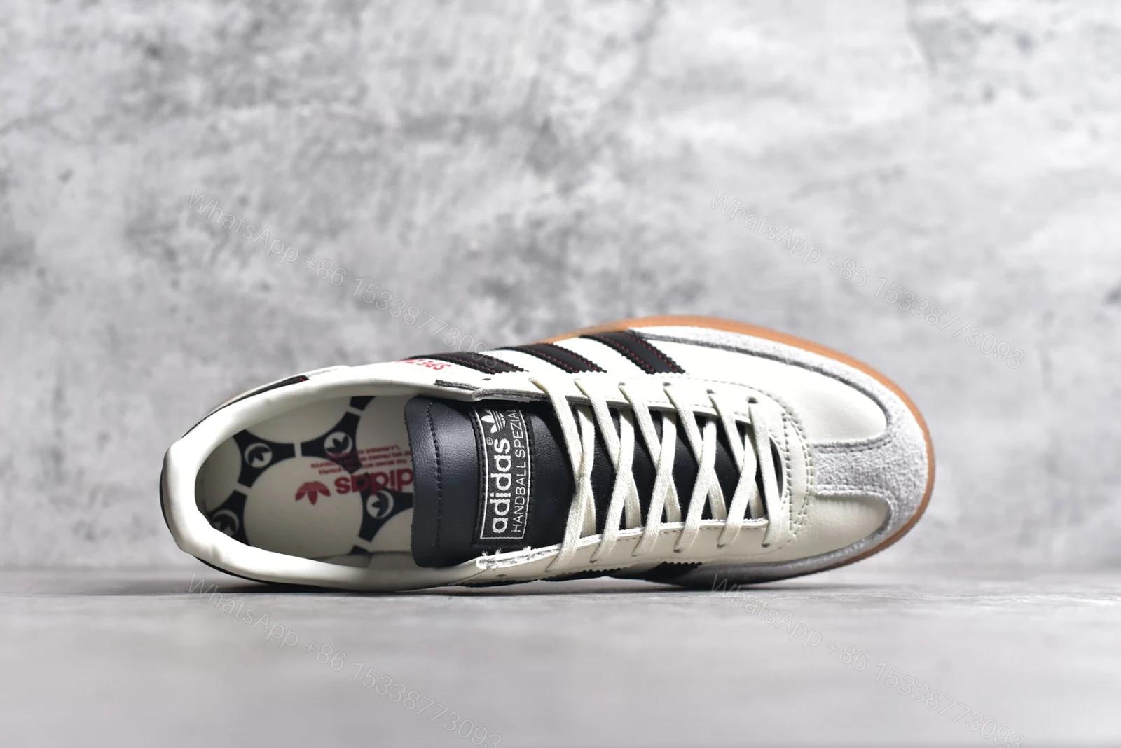 View 7 of Adidas Handball Spezial ‘Aluminum Core Black’