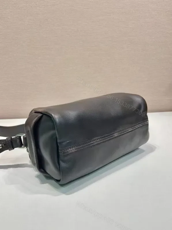 View 7 of Compact Leather Crossbody: Sleek Structured Luxury Bag