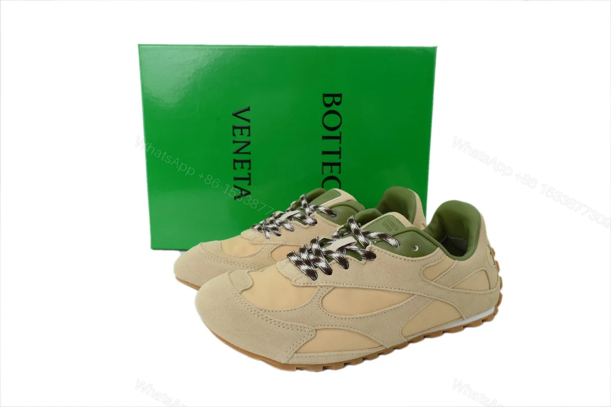 View 8 of Bottega Veneta Orbit Sneaker 'Beige' 838384 V3MS2 9725