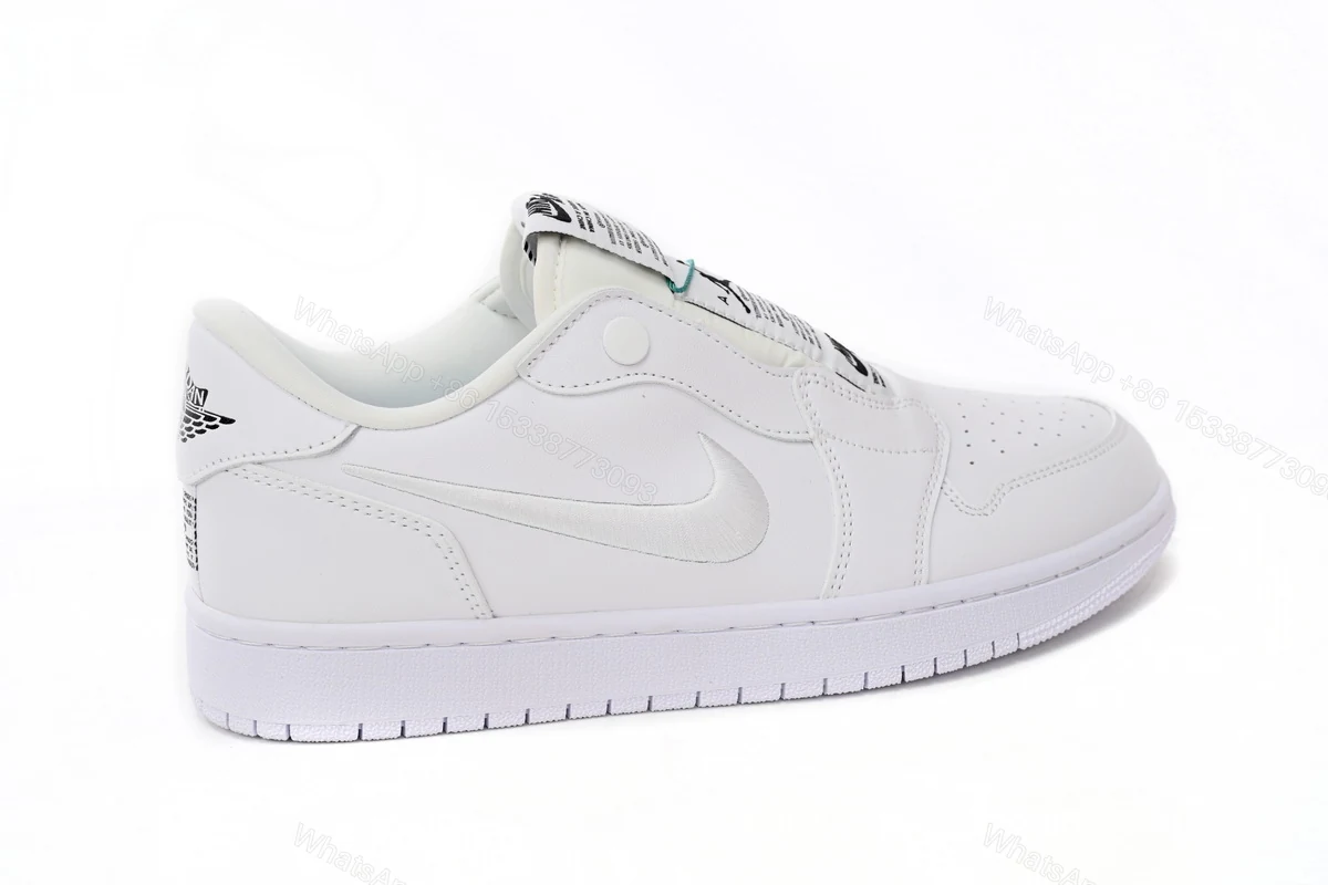 View 6 of Air Jordan 1 Low All White AV3918-101