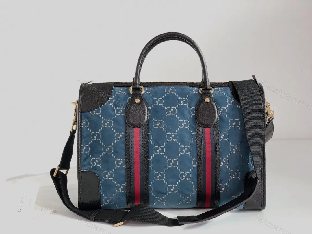 View 4 of GUCCI Velvet GG Monogram Textured Calfskin