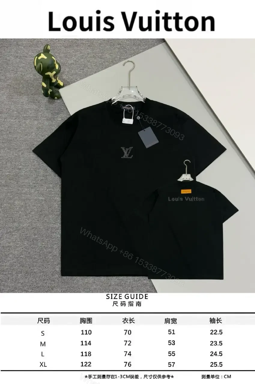 View 9 of Premium Black Tee — Discreet Logo, Soft Cotton Blend, Structured Fit