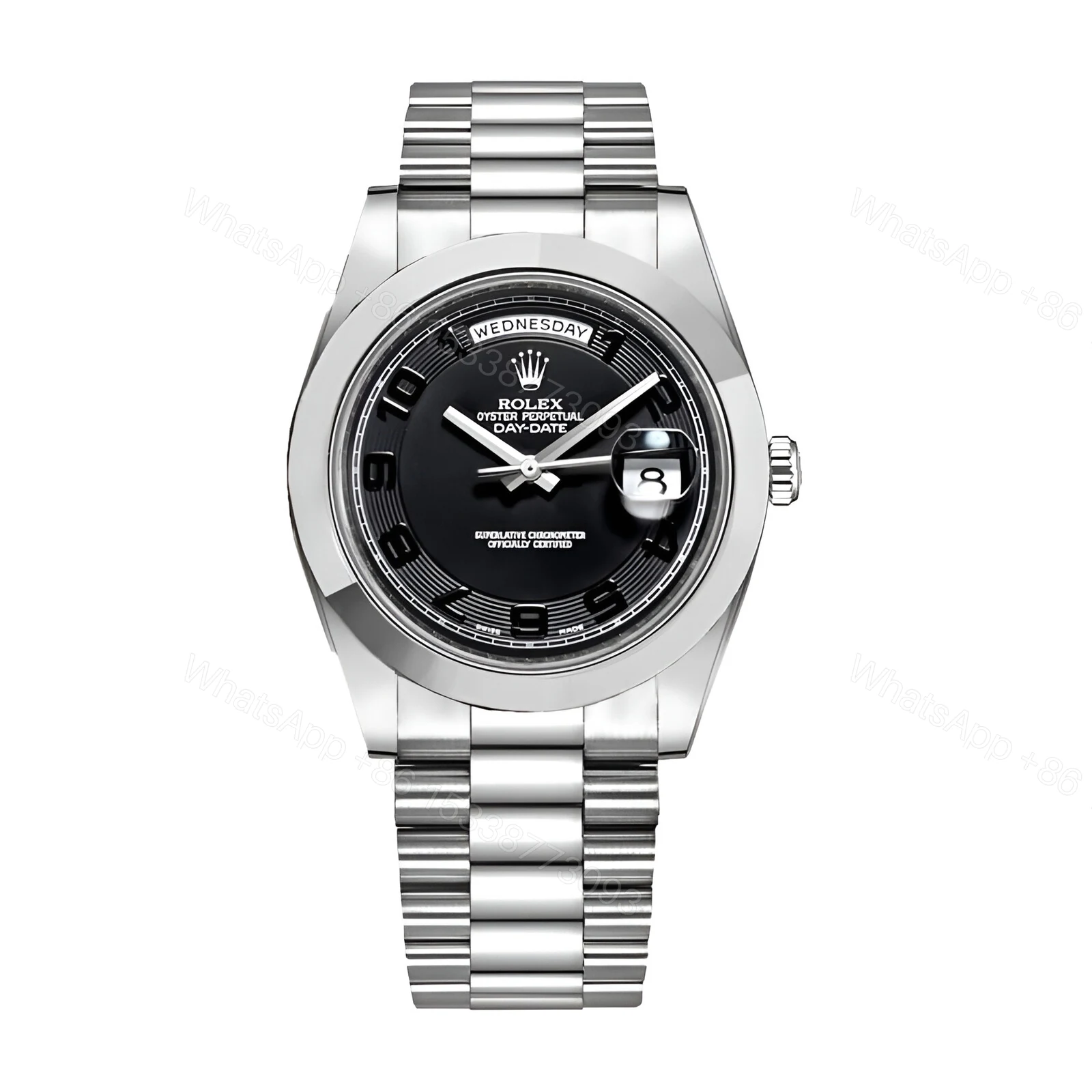Rolex 218206 Black Dial Replica — view 1