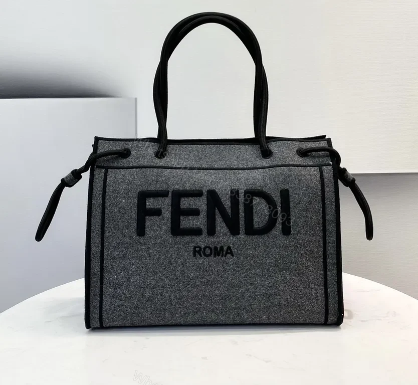 Bold Texture City-Ready Fendi Roma Mini Bag — view 1