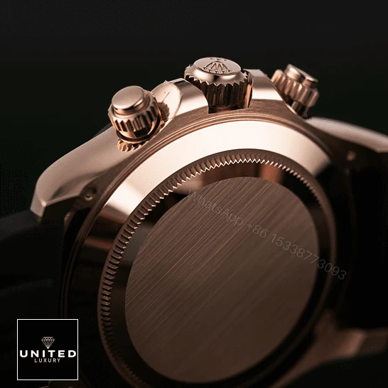 View 10 of Rolex Daytona Cosmograph 116515LN Rose Gold Dial Replica