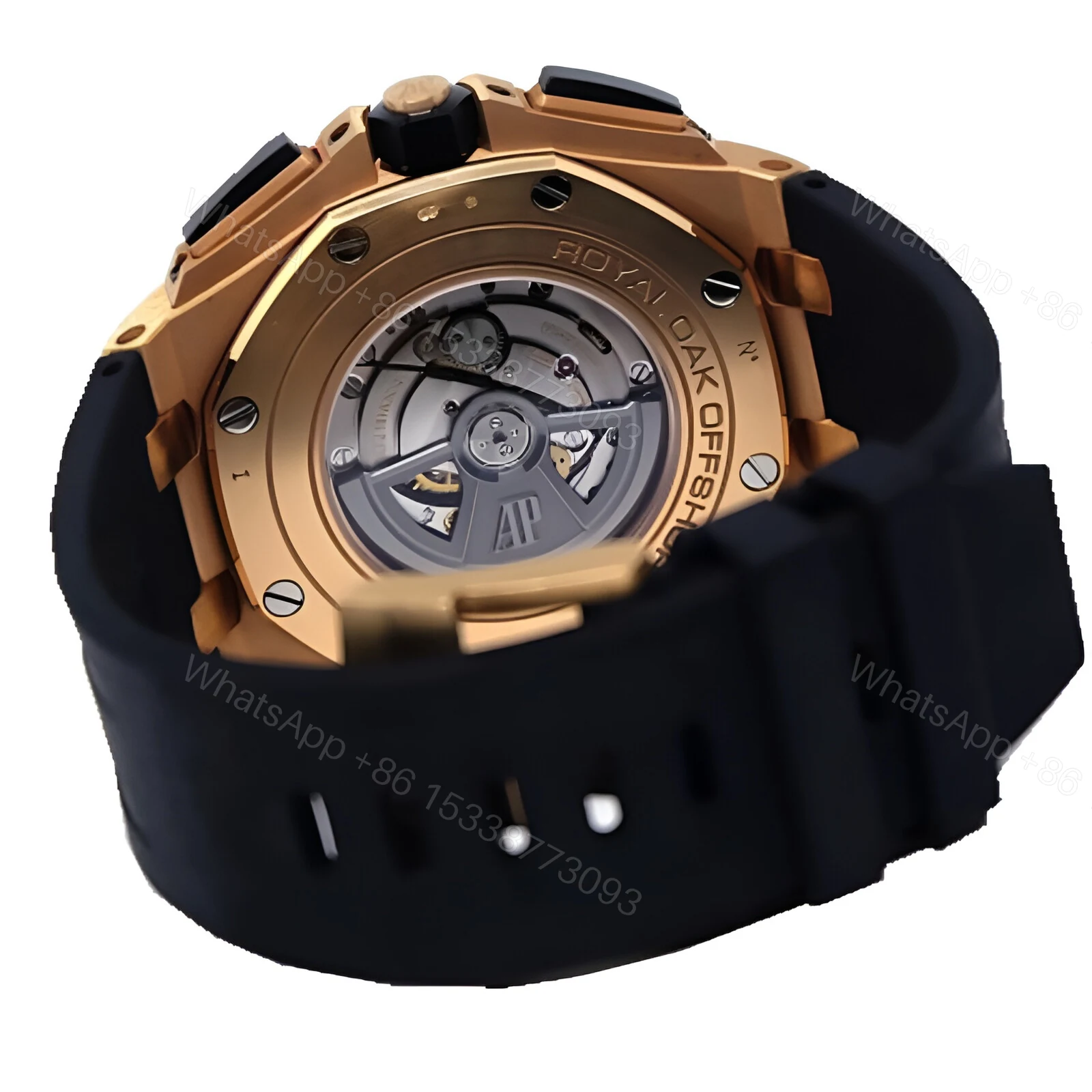 View 4 of Rose Gold AP Watch Replica