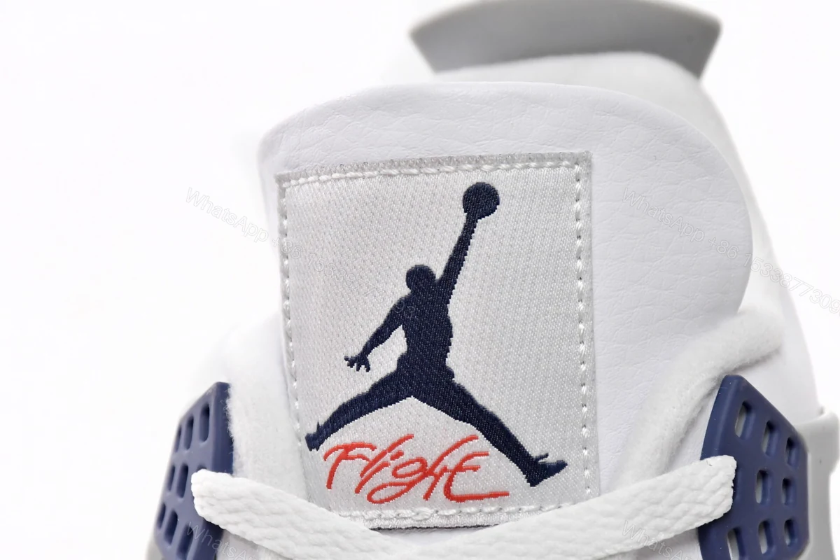 View 10 of Air Jordan 4 Retro Midnight Navy DH6927-140 (Best Quality)