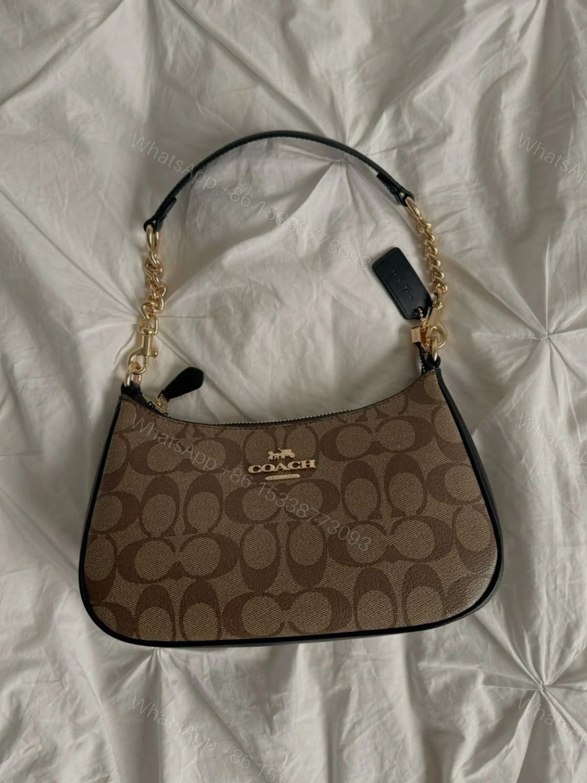 View 13 of FIRST COPY Coach Teri Shoulder Bag