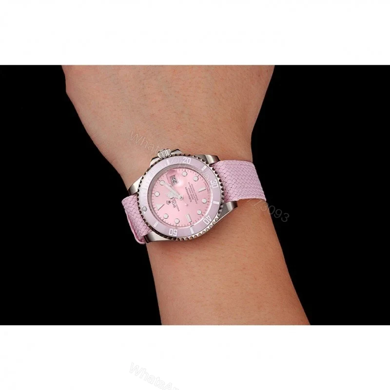 View 9 of Replica Rolex Submariner Pink Dial 1453866