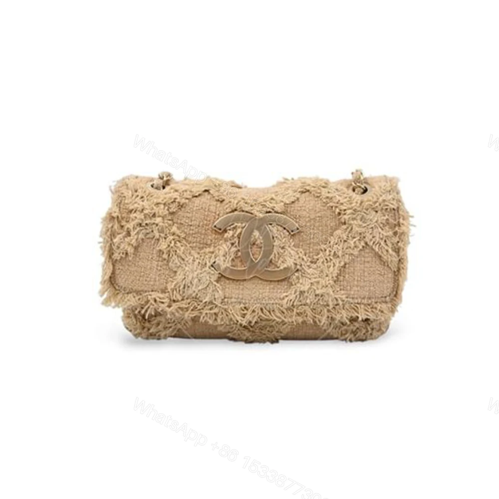 Chanel Crochet Tweed Flap Bag(HIGH-END GRADE) — view 1