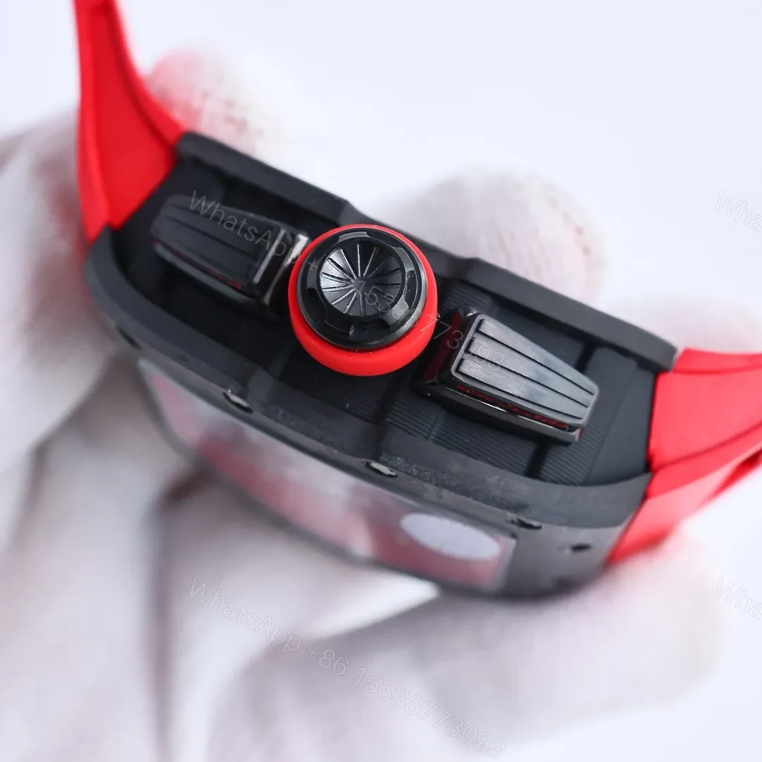 View 6 of BBR Factory Richard Mille RM011 Red Flyback Watch