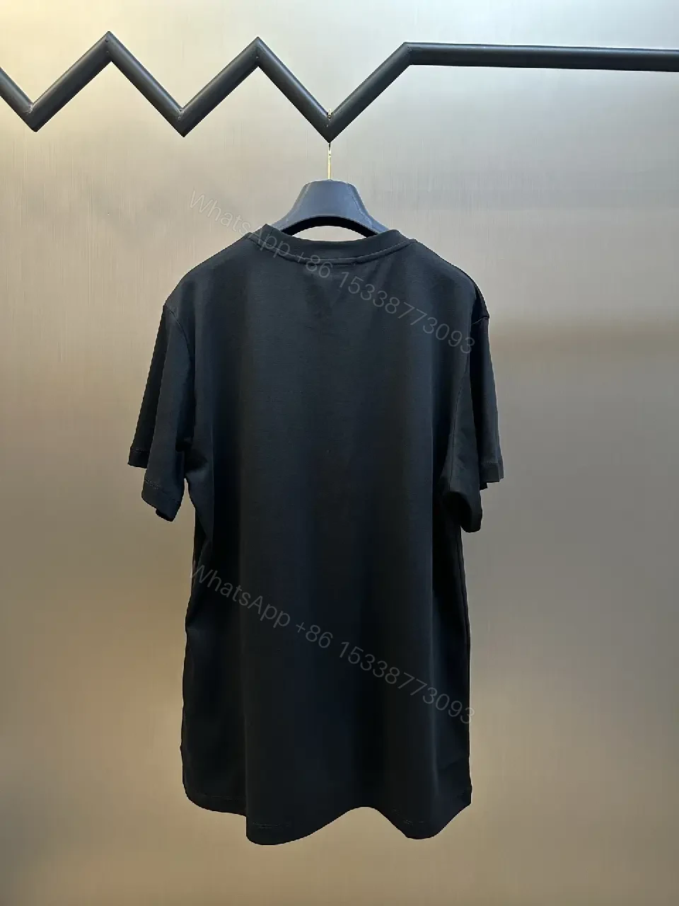 View 5 of Neon Logo Premium Cotton Tee - Bold Luxe Streetwear