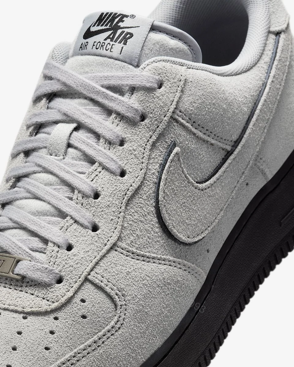 View 3 of FIRST COPY NIKE AIRFORCE SUEDE BLACK GREY FOR MEN