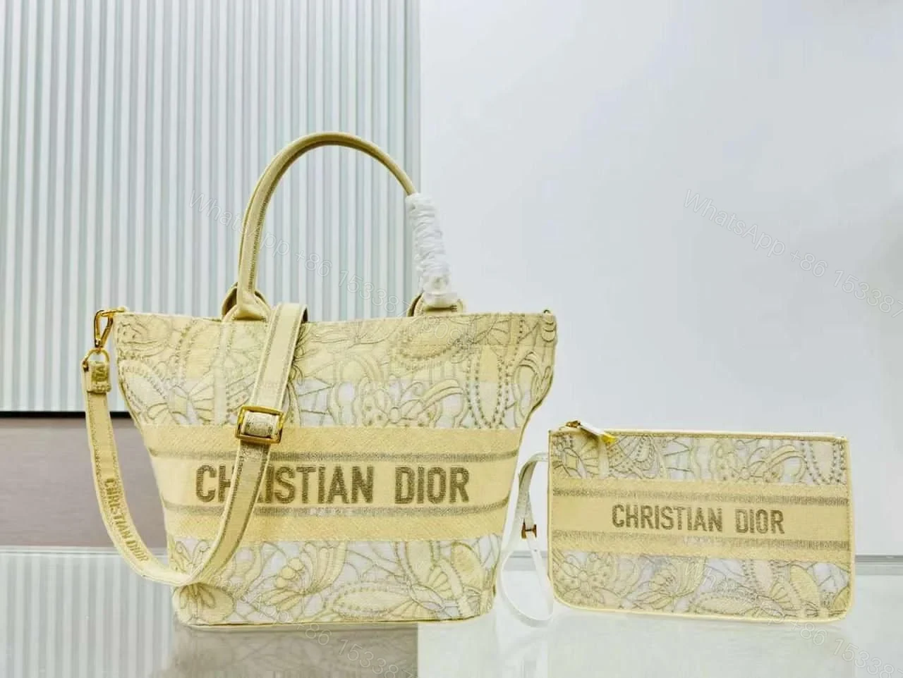 CHRISTIAN DIOR TWO WAY Elegant Style Totes — view 1