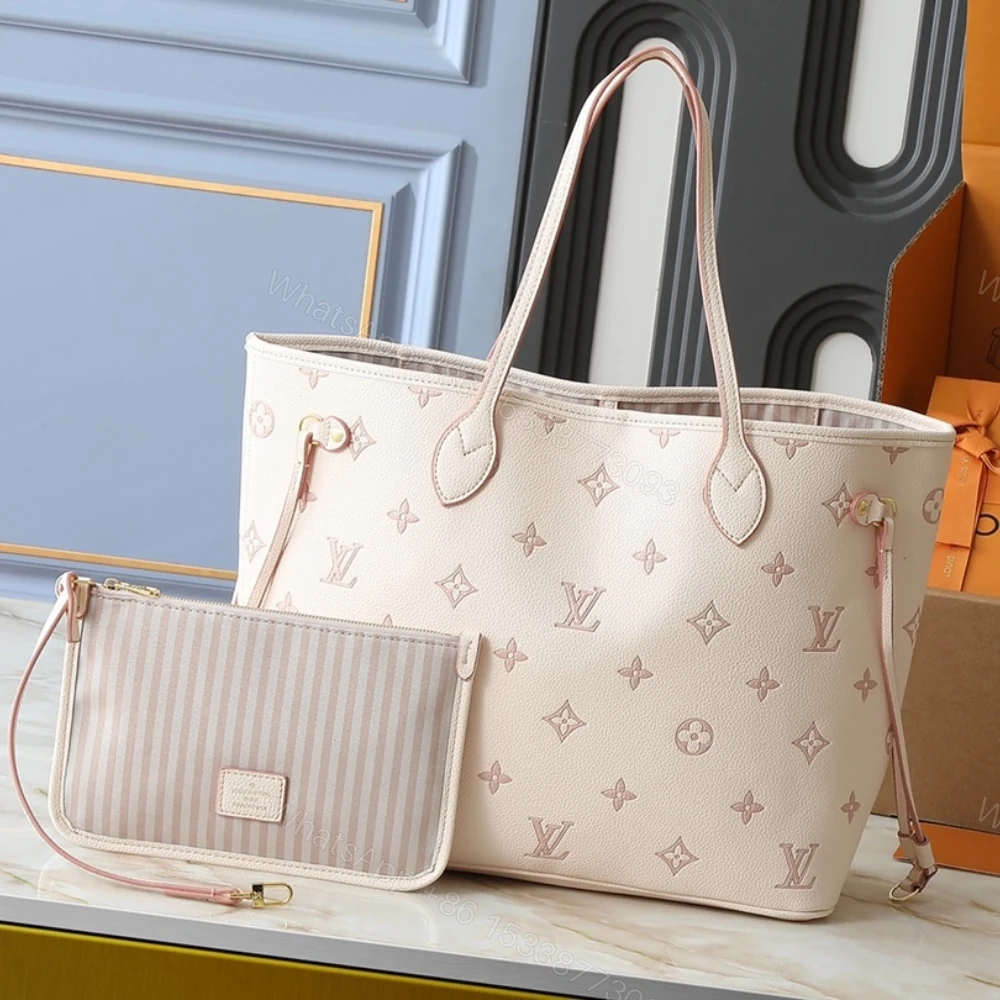 View 2 of Louis Vuitton Neverfull MM Bag Beige 32Cm M14285