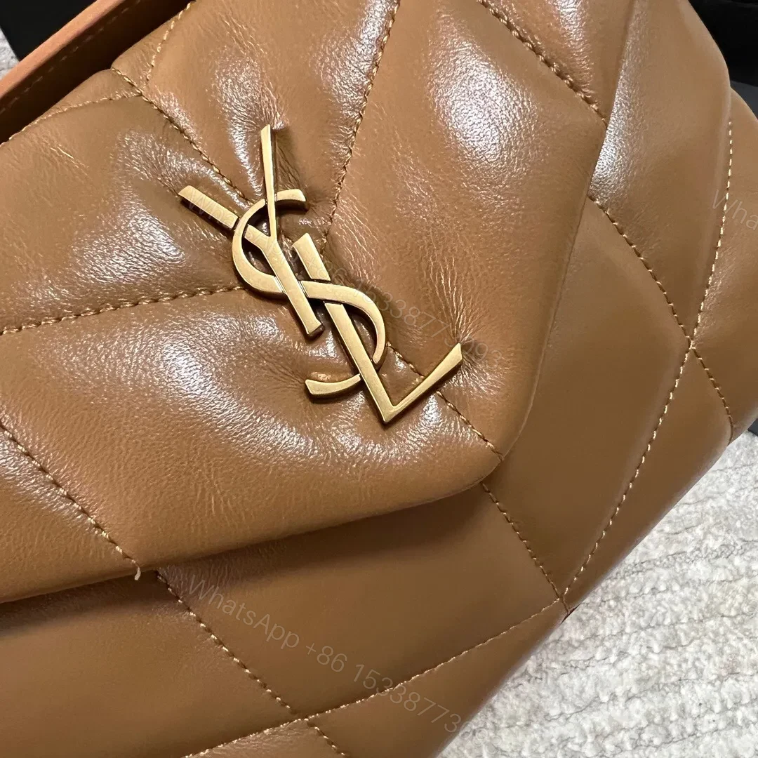 View 4 of SAINT LAURENT LOULOU TOY PUFFER In Lambskin