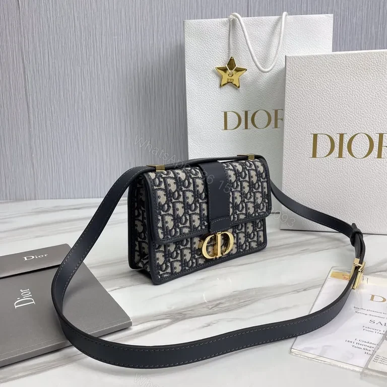 View 7 of Dior-Inspired Canvas Crossbody: Luxe Everyday Bag