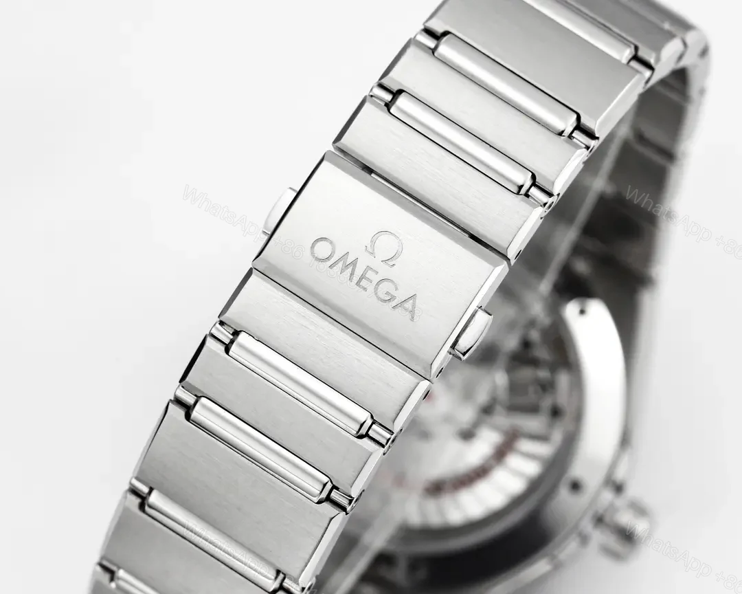 View 9 of Omega Constellation 5th Generation Star Series Ceramic Bezel Watch Blue Dial 41MM Stainless Steel Case 8900/8901 Co-Axial Movement