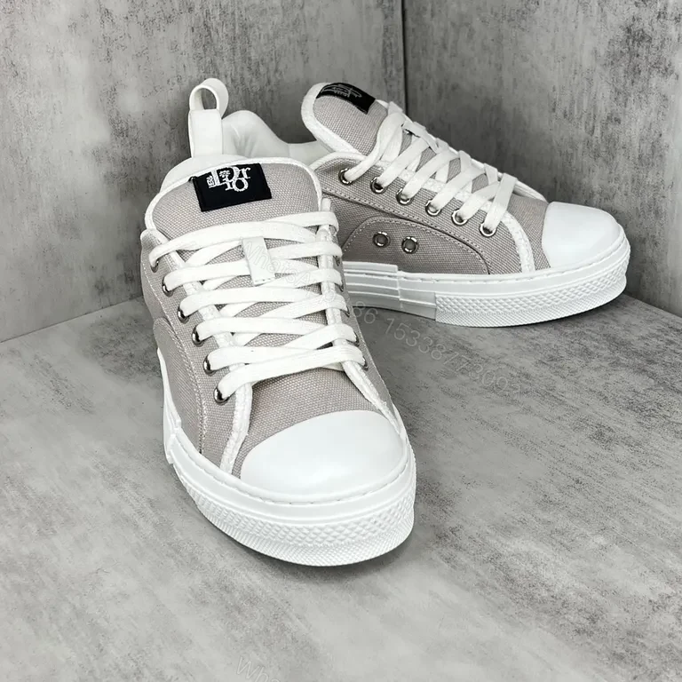 View 7 of Chic Textured Leather-Trim Sneaker with Subtle Branding