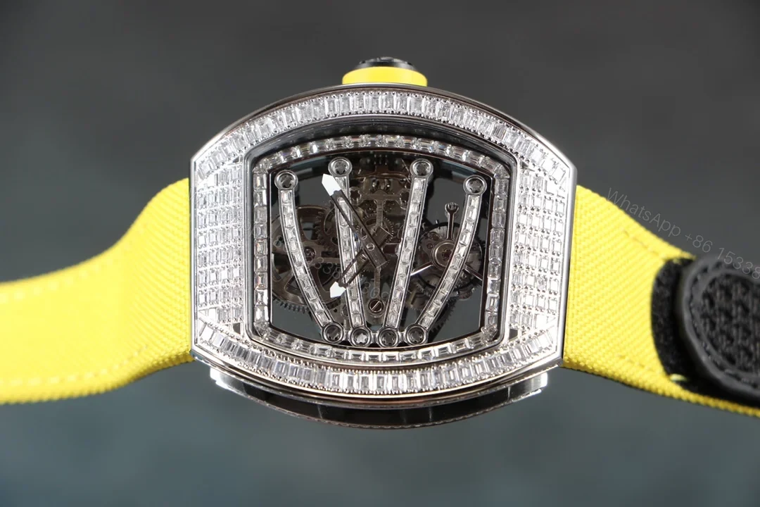 View 4 of Richard Mille RM59-01 T-Diamond Lizard Tourbillon Carbon Fiber Sport Yellow Strap Edition RM59-01-T-DIAMOND-LIZARD-TOURBILLON -01