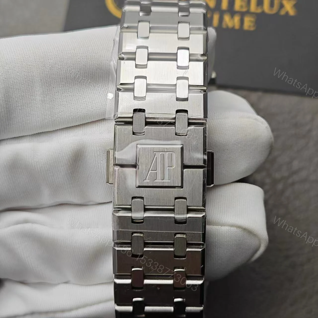 View 7 of Replica Audemars Piguet Royal Oak Perpetual Calendar Gray 26609TI.OO.1220TI.01