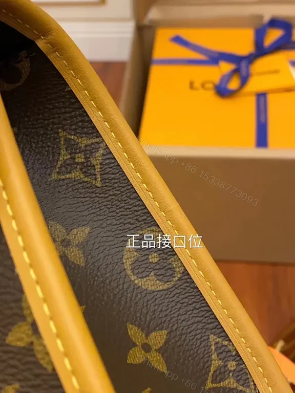 View 7 of Chic Monogram Crossbody â€” Compact LV Luxury Crossbody Bag