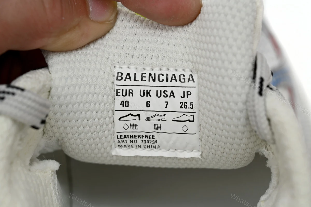 View 6 of Balenciaga White, red And Blue 734734W3XL5 9645