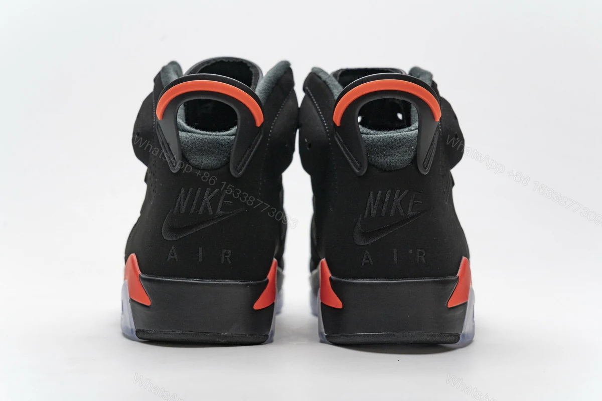 View 5 of Air Jordan 6 Black Infrared 384664-060